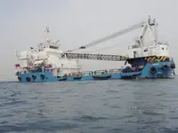 47m Self Propelled DP2 Crane Barge - 150 ton crane - 34.5m Boom