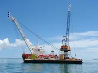 Sheer Leg Crane Barge