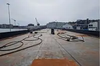 Barge - Deck Cargo with Bin Walls (Ramp also available)