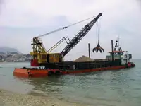 SELF PROPELLED CRANE BARGE