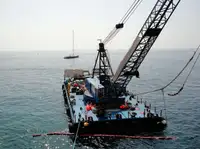 1955 Crane Barge For Sale