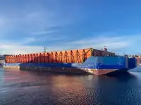 Deck Barge with Side Walls - Europe