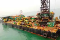 600T Derrick Pipelay Barge