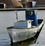 1990  36' x 9'3 Steel Trapnetter/Minnow Boat