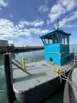 1985 35′ x 10’3 Steel Push Tug Powered by Detroit Diesel