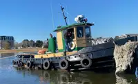 1963 44′ x 15′  Single Screw 400 HP, Subchapter M Compliant Tug