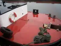 Unconverted ex dredger